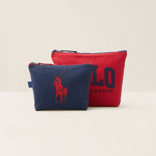 Lot de 2 pochettes iconiques Polo - Polo Ralph Lauren Home - Modalova