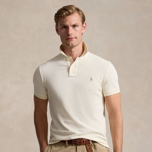 Slim Fit Mesh Polo Shirt - Polo Ralph Lauren - Modalova