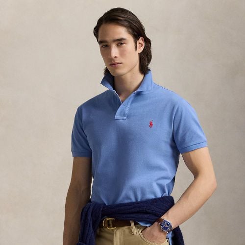 Slim Fit Mesh Polo Shirt - Polo Ralph Lauren - Modalova