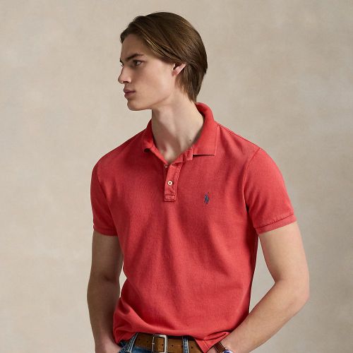 Custom Slim Fit Spa Terry Polo Shirt - Polo Ralph Lauren - Modalova