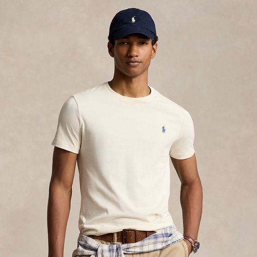 Custom Slim Fit Jersey Crewneck T-Shirt - Polo Ralph Lauren - Modalova