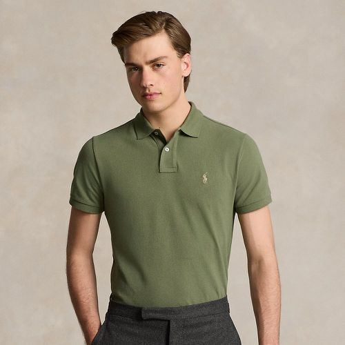 Custom Slim Fit Mesh Polo Shirt - Polo Ralph Lauren - Modalova