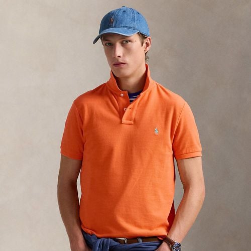 Custom Slim Fit Mesh Polo Shirt - Polo Ralph Lauren - Modalova