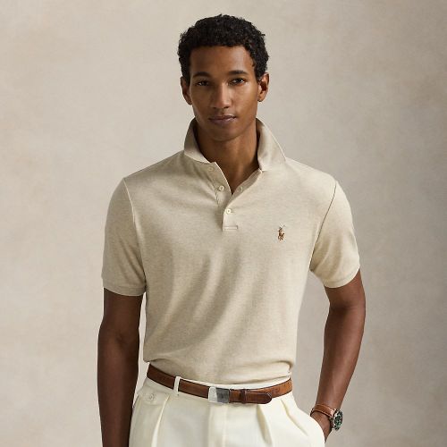 Custom Slim Fit Soft Cotton Polo Shirt - Polo Ralph Lauren - Modalova