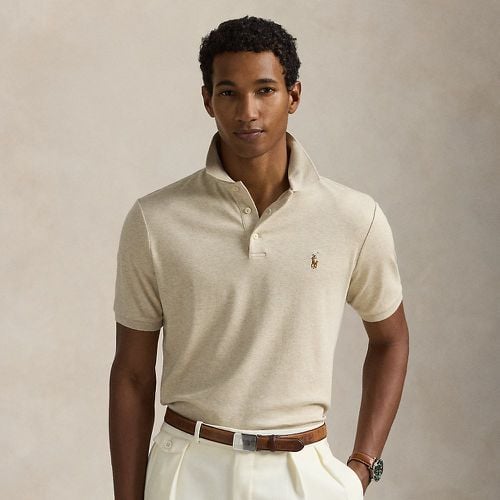 Custom Slim Fit Soft Cotton Polo Shirt - Polo Ralph Lauren - Modalova