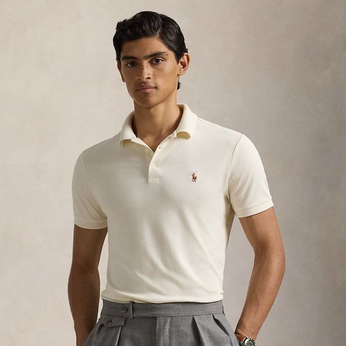 Custom Slim Fit Soft Cotton Polo Shirt - Polo Ralph Lauren - Modalova