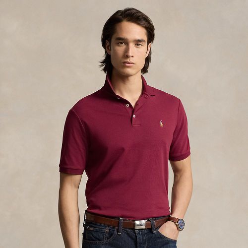 Custom Slim Fit Soft Cotton Polo Shirt - Polo Ralph Lauren - Modalova