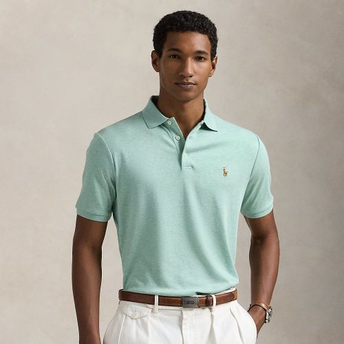 Custom Slim Fit Soft Cotton Polo Shirt - Polo Ralph Lauren - Modalova