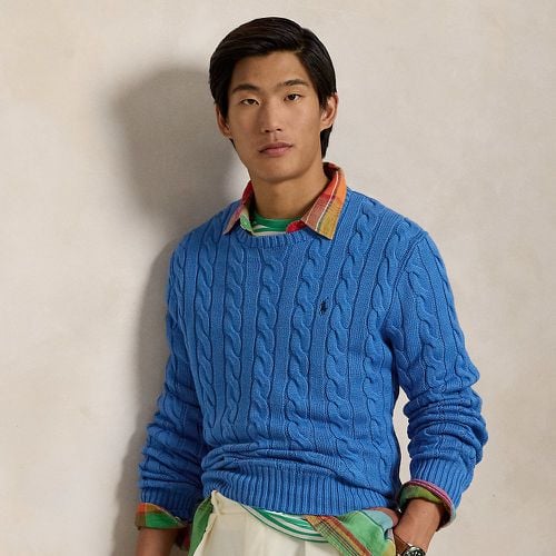 Cable-Knit Cotton Jumper - Polo Ralph Lauren - Modalova