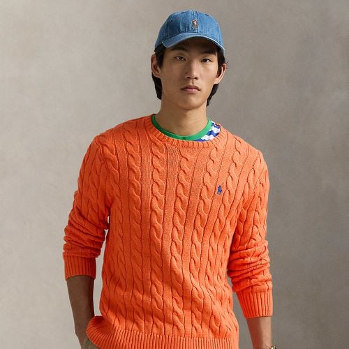 Cable-Knit Cotton Jumper - Polo Ralph Lauren - Modalova