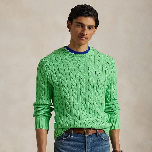 Cable-Knit Cotton Jumper - Polo Ralph Lauren - Modalova