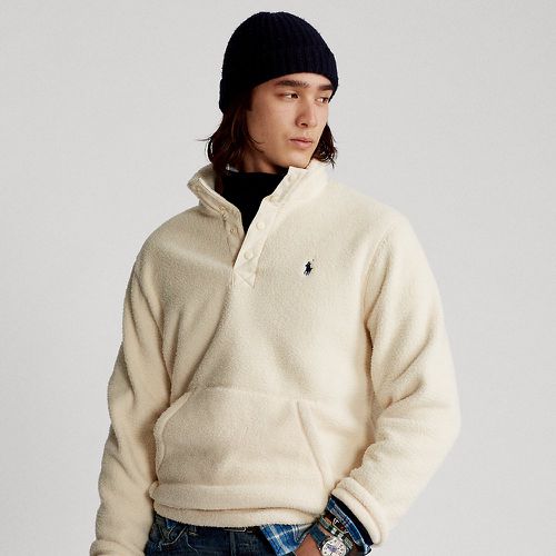 Brushed Fleece Mockneck Pullover - Polo Ralph Lauren - Modalova