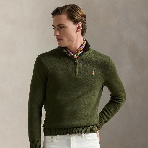 Cotton Quarter-Zip Jumper - Polo Ralph Lauren - Modalova