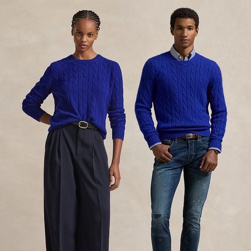 The Iconic Cable-Knit Cashmere Jumper - Polo Ralph Lauren - Modalova