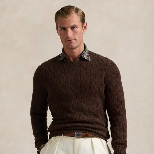 The Iconic Cable-Knit Cashmere Jumper - Polo Ralph Lauren - Modalova