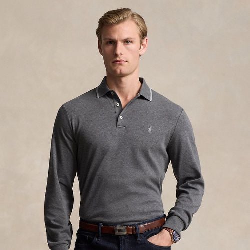 Custom Slim Fit Soft Cotton Polo Shirt - Polo Ralph Lauren - Modalova