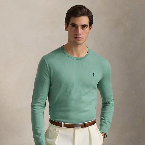 Slim Fit Textured Cotton Jumper - Polo Ralph Lauren - Modalova