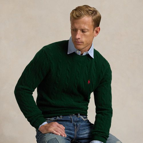 Cable-Knit Wool Jumper - Polo Ralph Lauren - Modalova