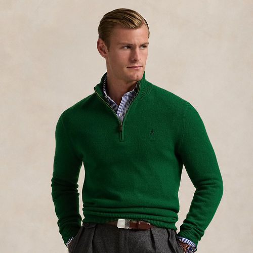 Wool Quarter-Zip Jumper - Polo Ralph Lauren - Modalova