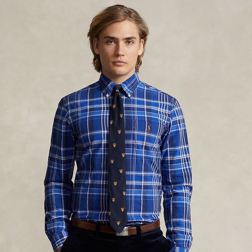 Custom Fit Plaid Oxford Shirt - Polo Ralph Lauren - Modalova