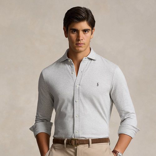 Houndstooth Jersey Shirt - Polo Ralph Lauren - Modalova