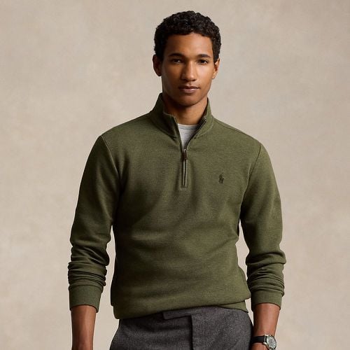 Double-Knit Mesh Quarter-Zip Pullover - Polo Ralph Lauren - Modalova