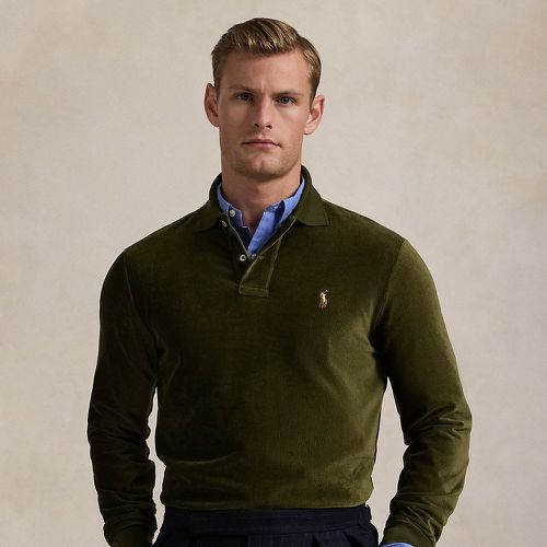 Classic Fit Knit Corduroy Polo Shirt - Polo Ralph Lauren - Modalova