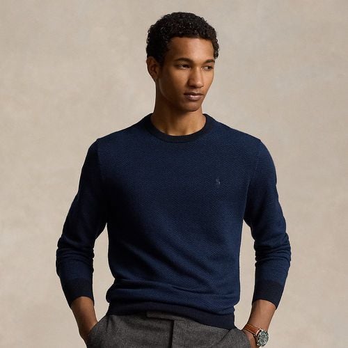 Herringbone-Knit Washable Wool Jumper - Polo Ralph Lauren - Modalova