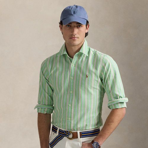 Custom Fit Striped Oxford Shirt - Polo Ralph Lauren - Modalova