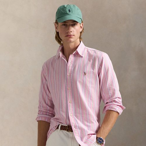 Custom Fit Striped Oxford Shirt - Polo Ralph Lauren - Modalova