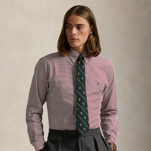 Custom Fit Striped Stretch Poplin Shirt - Polo Ralph Lauren - Modalova