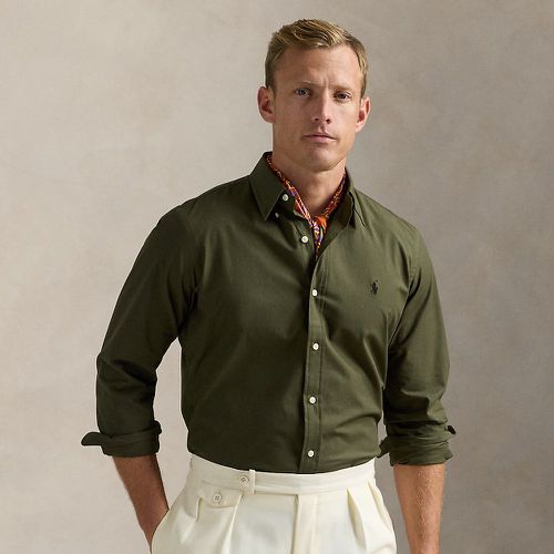 Slim Fit Stretch Poplin Shirt - Polo Ralph Lauren - Modalova