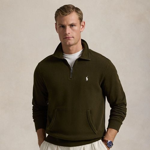 Loopback Fleece Quarter-Zip Sweatshirt - Polo Ralph Lauren - Modalova