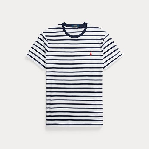 Custom Slim Fit Striped Jersey T-Shirt - Polo Ralph Lauren - Modalova