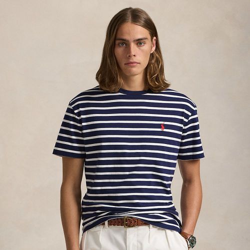 Custom Slim Fit Striped Jersey T-Shirt - Polo Ralph Lauren - Modalova