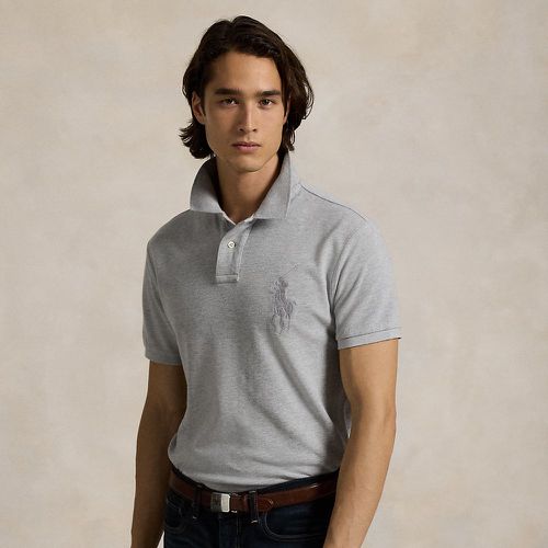 Custom Slim Fit Big Pony Mesh Polo Shirt - Polo Ralph Lauren - Modalova