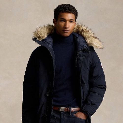 Faux-Fur-Trim Down Hooded Coat - Polo Ralph Lauren - Modalova