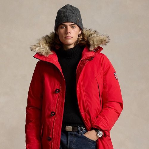 Faux-Fur-Trim Down Hooded Coat - Polo Ralph Lauren - Modalova