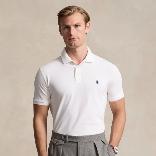 Custom Slim Fit Stretch Mesh Polo Shirt - Polo Ralph Lauren - Modalova