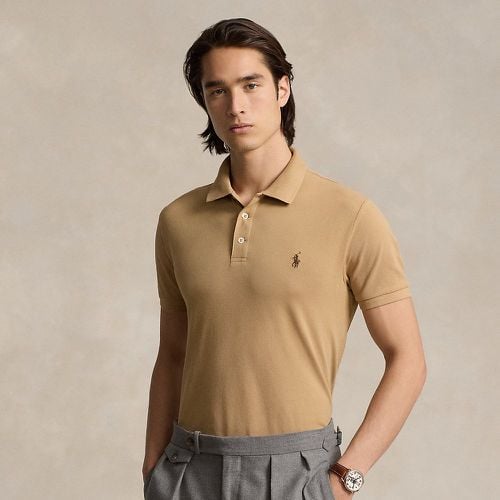 Custom Slim Fit Stretch Mesh Polo Shirt - Polo Ralph Lauren - Modalova