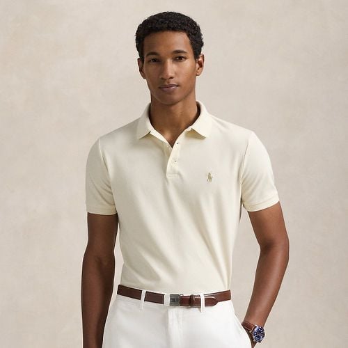 Custom Slim Fit Stretch Mesh Polo Shirt - Polo Ralph Lauren - Modalova