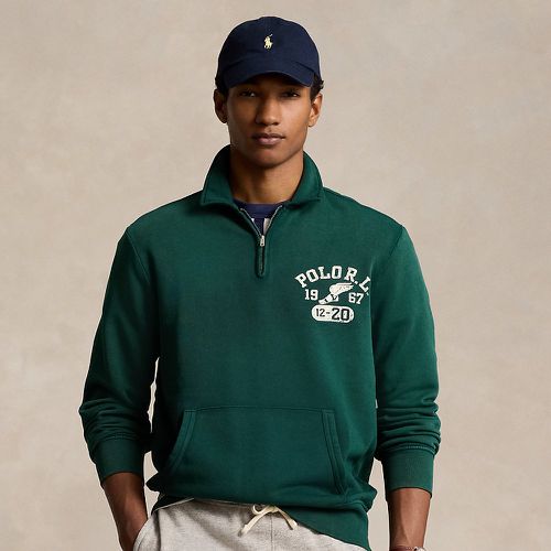 Graphic Fleece Quarter-Zip Sweatshirt - Polo Ralph Lauren - Modalova