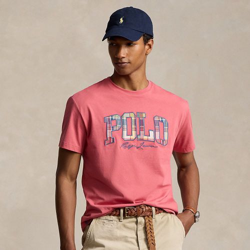 Classic Fit Plaid-Logo Jersey T-Shirt - Polo Ralph Lauren - Modalova