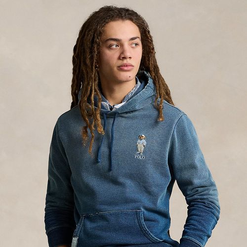 Polo Bear Indigo French Terry Hoodie - Polo Ralph Lauren - Modalova