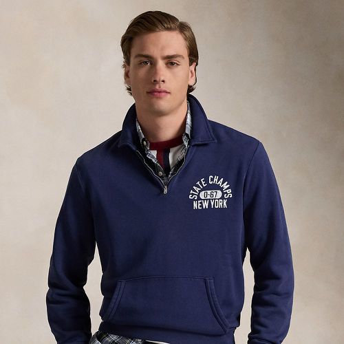 Crest Fleece Collared Sweatshirt - Polo Ralph Lauren - Modalova