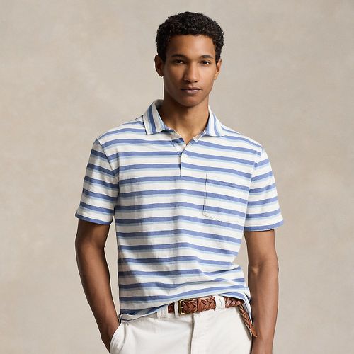 Standard Fit Striped Jersey Polo Shirt - Polo Ralph Lauren - Modalova