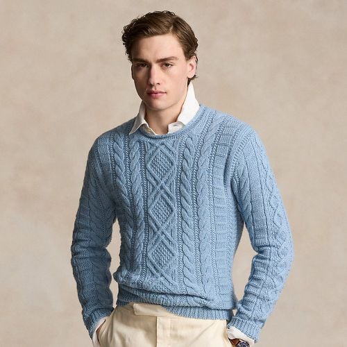 Cotton-Blend Fisherman's Jumper - Polo Ralph Lauren - Modalova