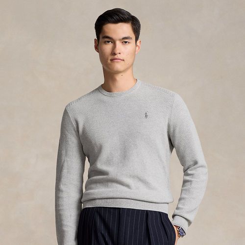 Mesh-Knit Cotton Crewneck Jumper - Polo Ralph Lauren - Modalova