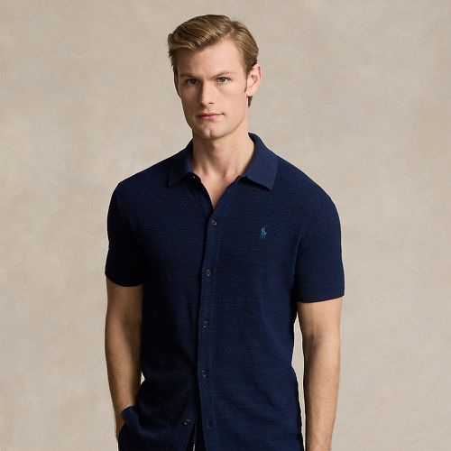 Textured Cotton-Linen Shirt Jumper - Polo Ralph Lauren - Modalova