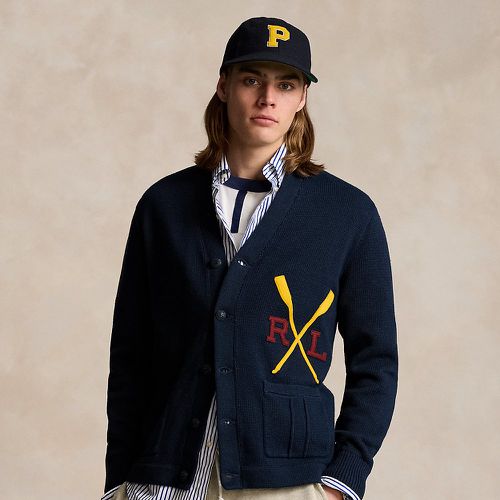 Varsity-Inspired Cotton Cardigan - Polo Ralph Lauren - Modalova